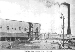 smelting works with electric lighting c 1900