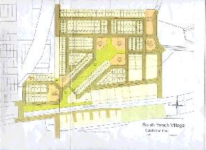 Recent full site plan of subdivision
